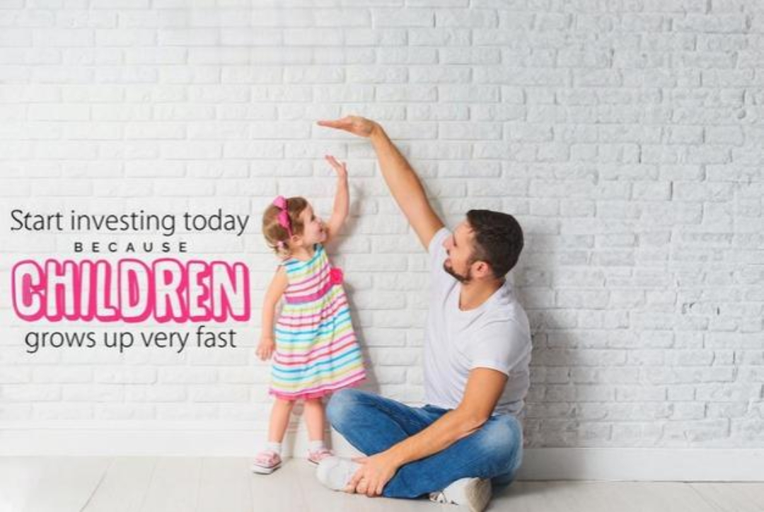 Happy family protected by Child Education insurance